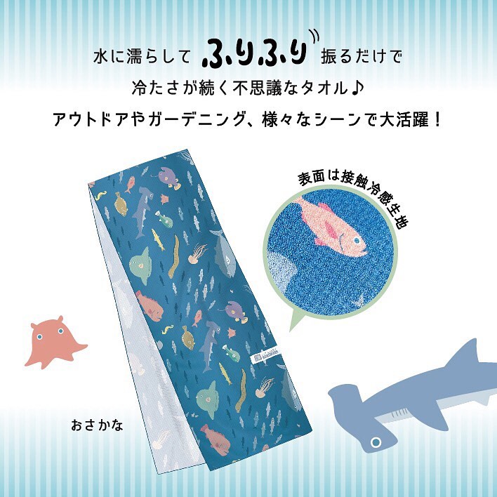 【現貨】Decole日系冰感涼巾 (附送收納袋)【🇯🇵 日本進口】
