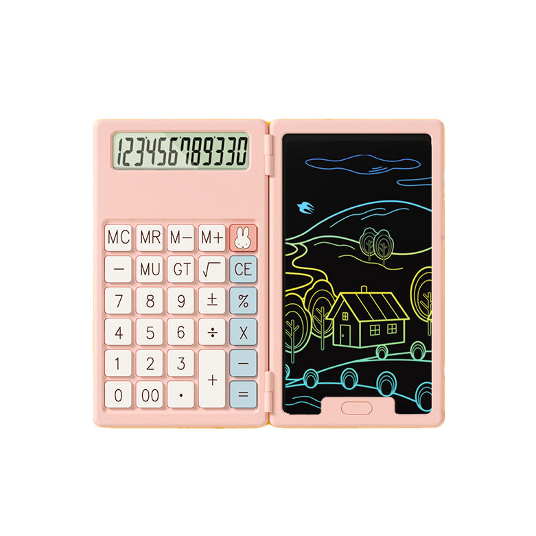 【現貨】Miffy 折疊便攜式二合一手寫板計算機