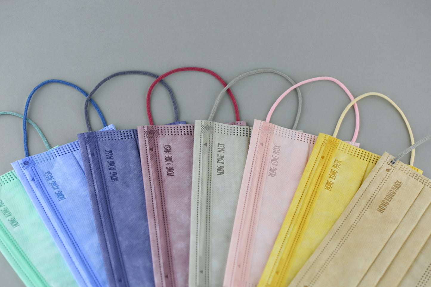 【夏日優惠】8 New Pantone Colors, EN14683 Type IIR | ASTM Level 3 (50 pcs)【 Made in HongKong 】
