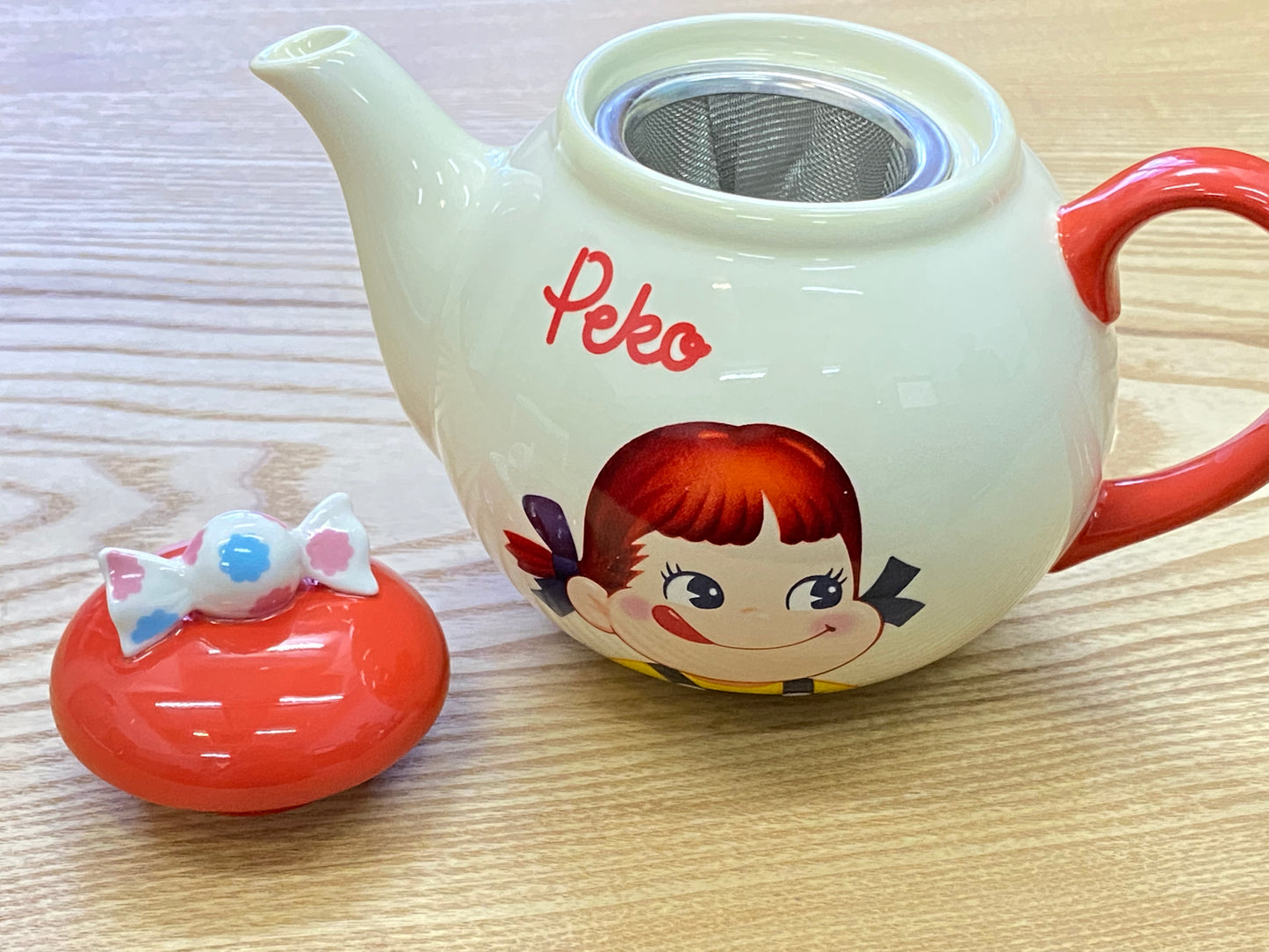 【現貨】不二家Peko牛奶妹陶瓷茶壺