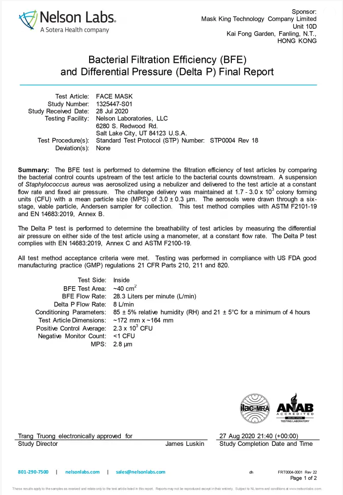 【現貨】Glen Check HKMB | EN14683 Type IIR | ASTM Level 3 | VFE99 30pcs/box【Made in Hong Kong】